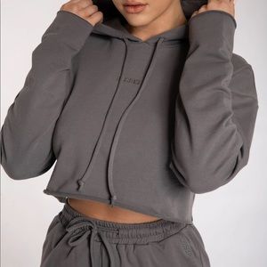 Meshki crop hoodie